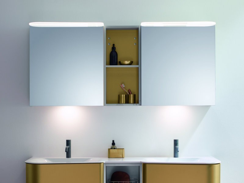 burgbad Badu Spiegelschrank | 2 LED-Aufsatzleuchten Bild 4