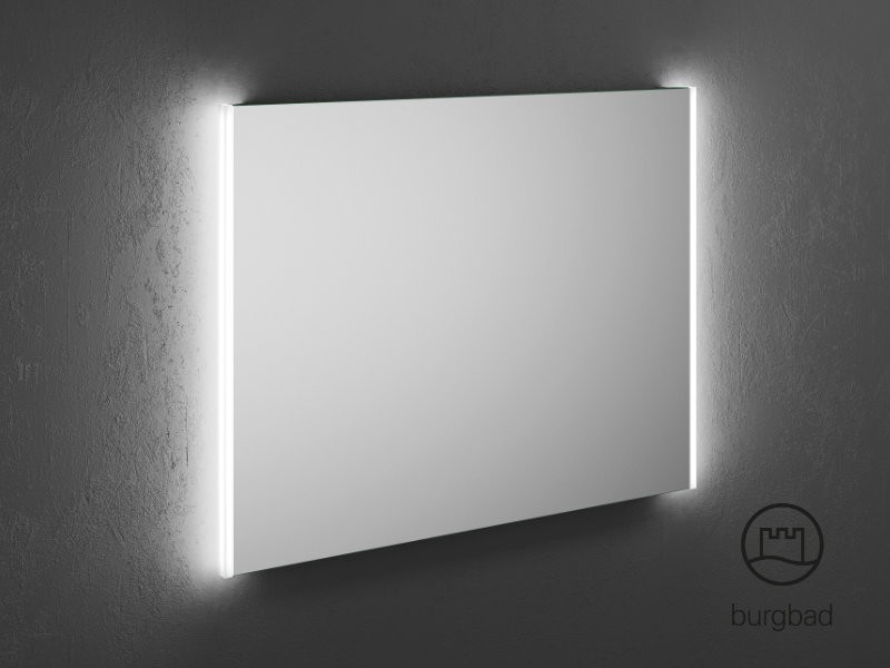 burgbad Cube Leuchtspiegel | vertikale LED-Beleuchtung Bild 3