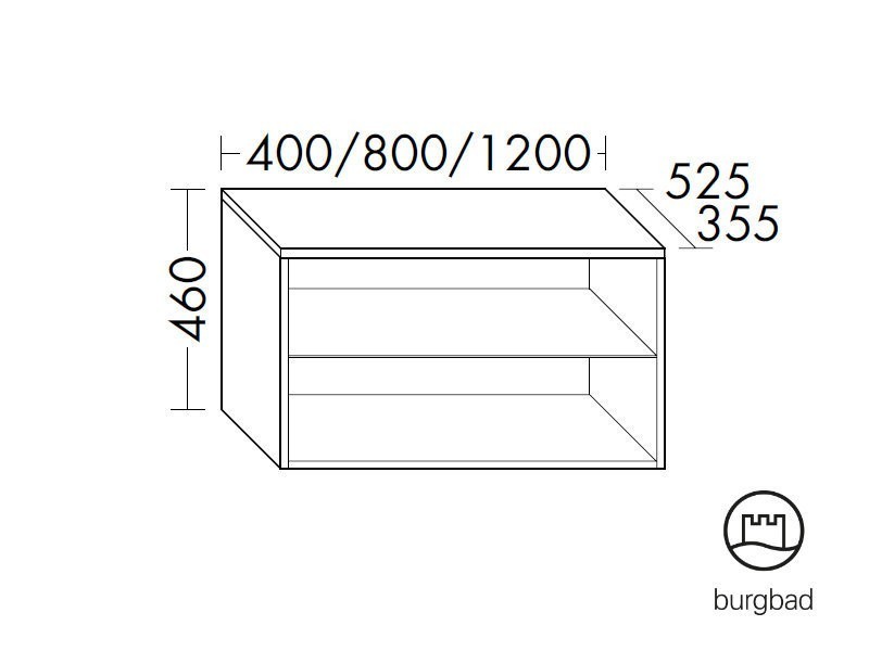 burgbad Cube Regal Bild 2