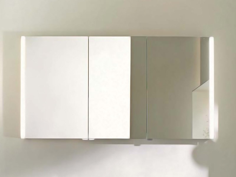 Produktbilder burgbad Cube Spiegelschrank LED vertikal