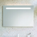 burgbad Eqio Spiegel mit LED-Beleuchtung | Spiegelheizung | USB Bild 1