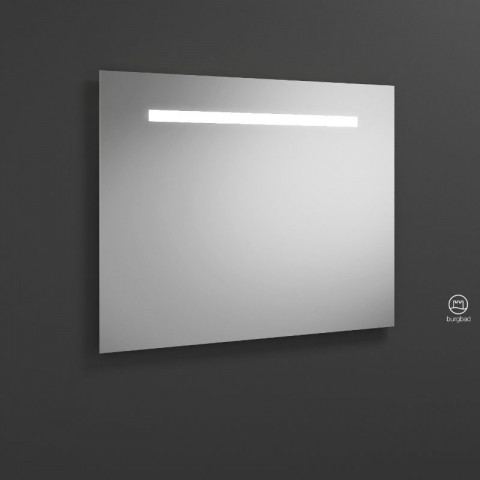 burgbad Euro Flächenspiegel mit LED-Beleuchtung | Raumschaltung