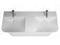 burgbad Iveo Mineralguss-Doppelwaschtisch mit Waschtischunterschrank Breite 1200 mm | 2 Auszüge Bild 3
