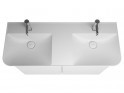 burgbad Iveo Mineralguss-Doppelwaschtisch mit Waschtischunterschrank Breite 1200 mm | 4 Auszüge Bild 3