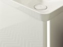 burgbad Iveo Mineralguss-Handwaschbecken mit Waschtischunterschrank Breite 440 mm | 1 Tür Bild 7