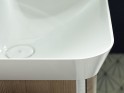 burgbad Iveo Mineralguss-Waschtisch mit Waschtischunterschrank Breite 650 mm | 2 Auszüge Bild 7