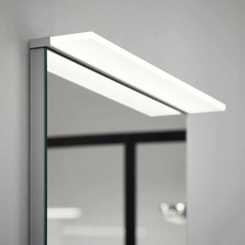 burgbad Junit Spiegel mit LED-Aufsatzleuchte Bild 3