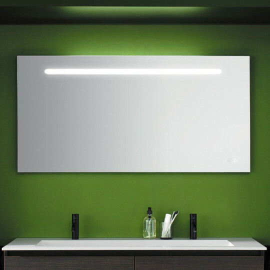 burgbad LIN20 Spiegel mit horizontaler LED-Beleuchtung