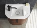 burgbad Lavo 2.0 Gäste-Bad Waschtisch mit Waschtischunterschrank Bild 3
