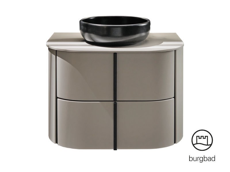 Produktbilder burgbad Lavo 2.0 Waschtischunterschrank mit Konsolenplatte 710 mm | 2 Auszüge