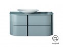 burgbad Lavo 2.0 Waschtischunterschrank mit Konsolenplatte | 2 Auszüge Bild 1