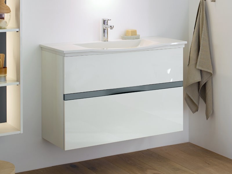 Produktbilder burgbad Orell Waschtisch mit Waschtischunterschrank Breite 930 mm | Tiefe 500 mm