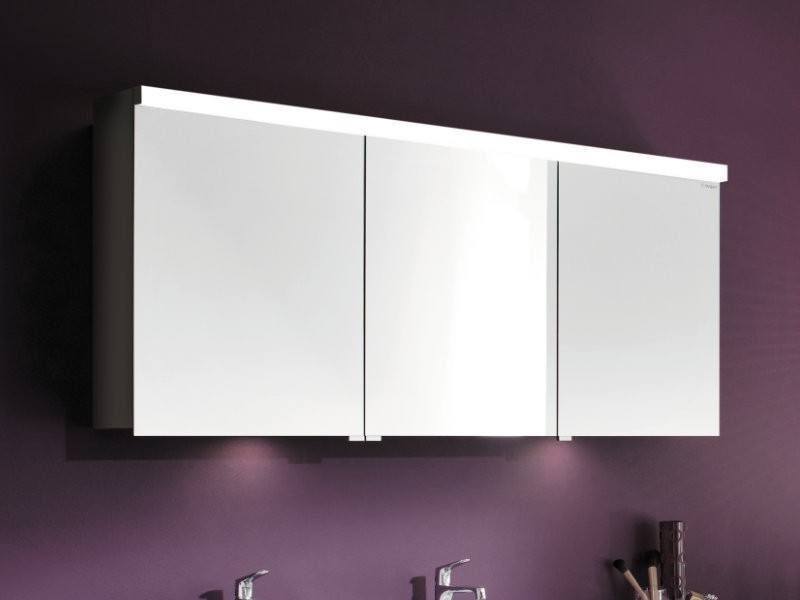 Produktbilder burgbad Sinea 1.0 Spiegelschrank mit LED-Aufsatzleuchte