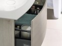 burgbad Sinea 2.0 Waschtisch mit Waschtischunterschrank 131, H 487 mm | 4 Auszüge Bild 5