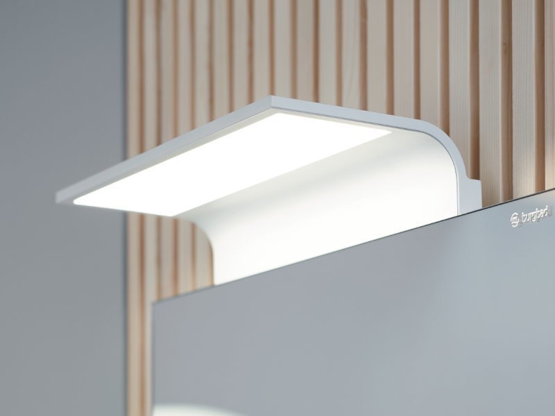 Produktbilder burgbad Sys30 LED-Bogenleuchte (für burgbad Spiegel / Spiegelschrank  Massflexibel)