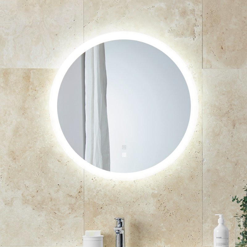 Produktbilder burgbad Sys30 Spiegel mit umlaufenden LED-Beleuchtung | Spiegelheizung