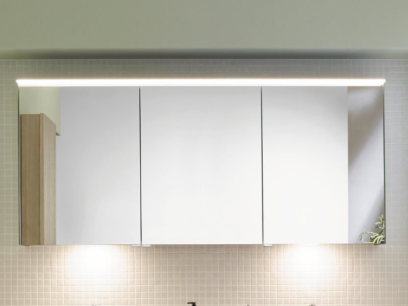 Produktbilder burgbad Sys30 Spiegelschrank mit LED Aufsatzleuchte