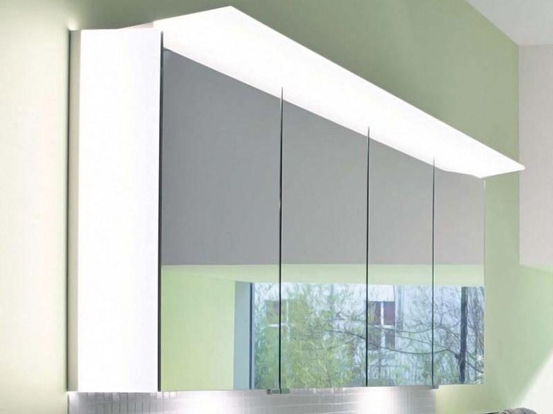 Produktbilder burgbad Sys30 Spiegelschrank mit LED-Beleuchtungsblende