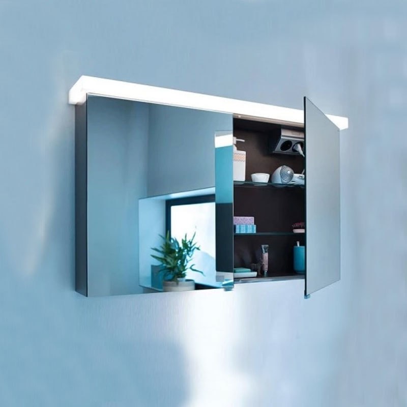 Burgbad Essento Spiegelschrank mit LED-Beleuchtung