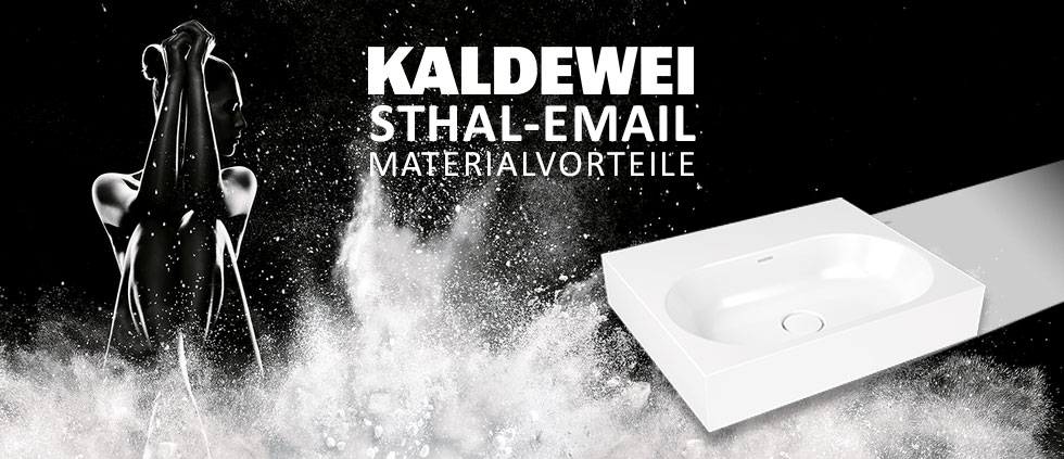 Kaldewei Stahl-Email Materialvorteile