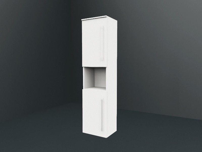 Produktbilder puris Classic Line Hochschrank | 2 Türen | 1 offenes Fach